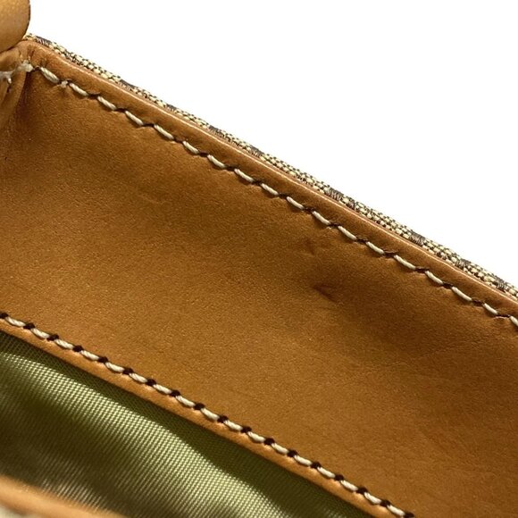 Auth DIOR/ChristianDior Street Chic, Trotter - Beige Brown Jacquard Leather - Picture 12 of 16